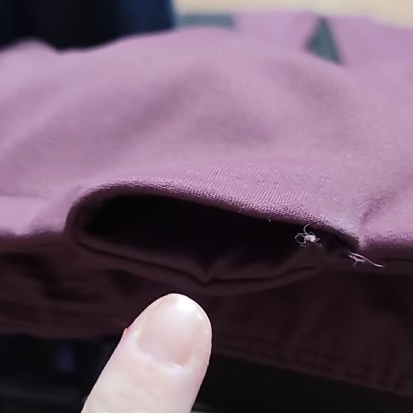 Crane Yoga Wine Colored Pants - Picture 5 of 6